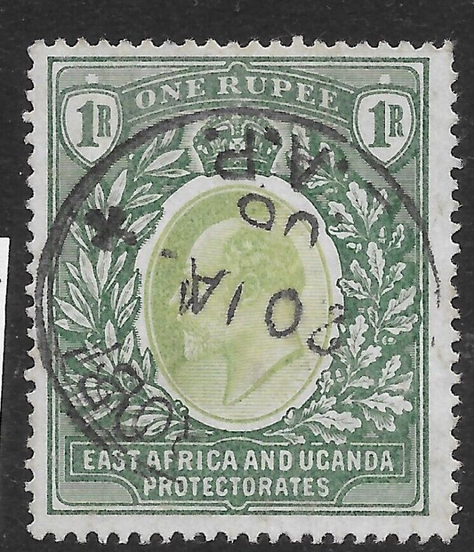 KENYA, UGANDA & TANGANYIKA SG9 1903 1r GREEN USED