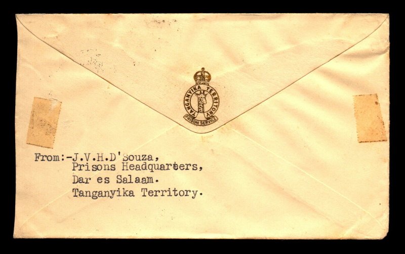 Kenya Tanganyika 1940 - Prison Service - F27961 