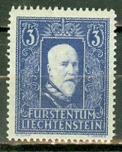 HO: Liechtenstein 114 MNH CV $250