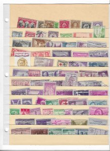 US COLLECTION ON STOCK SHEET