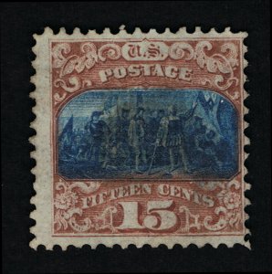 AFFORDABLE GENUINE SCOTT #119 USED 1869 TYPE-II PICTORIAL CLEAR G-GRILL #11305