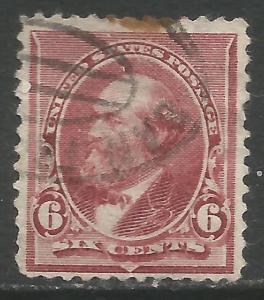 UNITED STATES 224 VFU GARFIELD 1890 S678