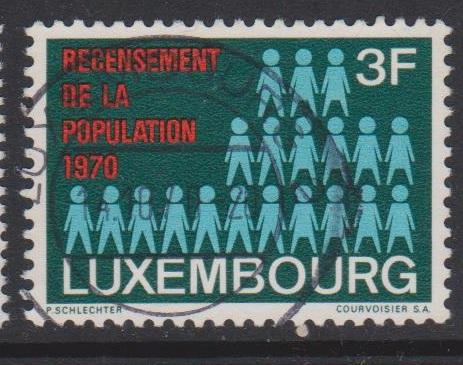 Luxembourg Sc#492 Used