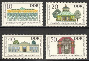 DDR Scott 2373-76 MNHOG - 1983 Potsdam Palace Issue - SCV $2.85