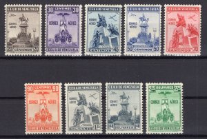 Venezuela: 1938 Mint Set Airmails Independence