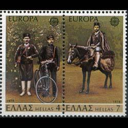 GREECE 1979 - Scott# 1293-4 Europa Set of 2 NH