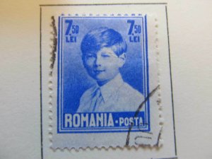 Romania Romania Romania 1928-29 7.50L size 181⁄2x241⁄2 fine used stamp A13P32F176-