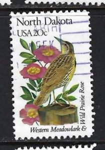 UNITED STATES 1986 VFU BIRD O719-2