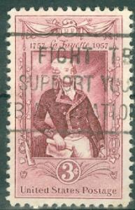 USA - Scott 1097 w/ Slogan Cancel