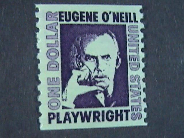 U.S.# 1305C-MINT/NH- COIL-SINGLE--EUGENE O'NEILL/PLAYWRIGHT1973