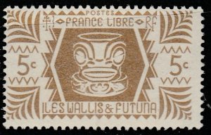 Iles Wallis et Futuna    127   (N*)   1944  Le $0.05