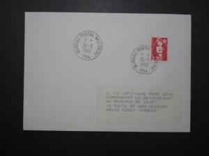 French Polynesia 1990 BPM 703 Military Cover / No Cachet - Z11076