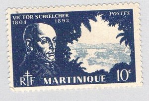 Martinique 198 MLH Victor Schoelcher 1945 (BP76503)