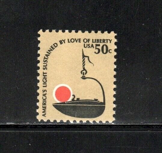1608 *  IRON BETTY LAMP   *  U.S. Postage 50c Stamp MNH  36