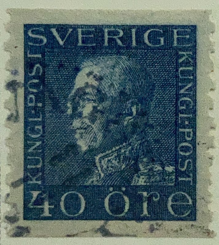 AlexStamps SWEDEN #182 SUPERB Used 