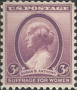 # 784 MINT NEVER HINGED ( MNH ) SUSAN B. ANTHONY