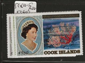 COOK ISLANDS SC811-815         MOG     P0930B H