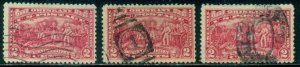 SCOTT #644, USED, FINE, 3 STAMPS, GREAT PRICE!