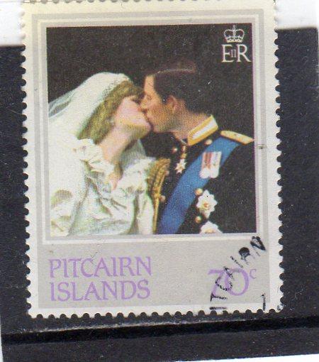 Pitcairn Islands 1981 Royal Wedding CTO