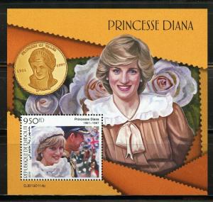 DJIBOUTI  2019 PRINCESS DIANA SOUVENIR   SHEET  MINT NH