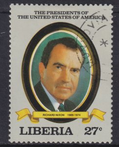 Liberia 938 American Presidents 1982