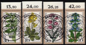 Germany - Berlin - Scott 9NB148-9NB151 w/ Commemorative Cancel