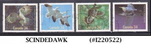 CANADA - 1986 BIRDS OF CANADA 4V USED