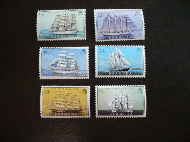 Stamps - Bermuda - Scott# 337-342 - Mint Never Hinged Set of 6 Stamps