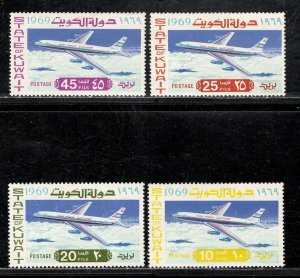 KUWAIT SC# 435-38 VF/MOG