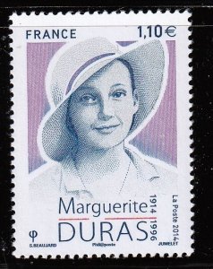 France 2014  - Margueritte Duras -  MNH  # 4603