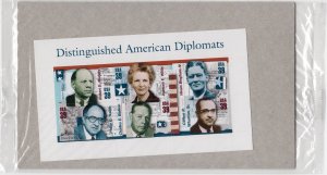 Scott #4076 Famous American Diplomats Sheet of 6 Stamps - Sealed