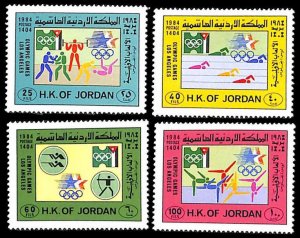 Jordan 1984, Olympic games 4v, MNH
