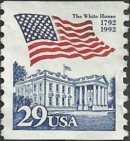 # 2609 USED FLAG OVER WHITE HOUSE    