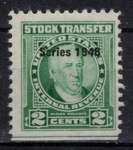 USA - Revenues - Stock Transfer - Scott RD262 MNG