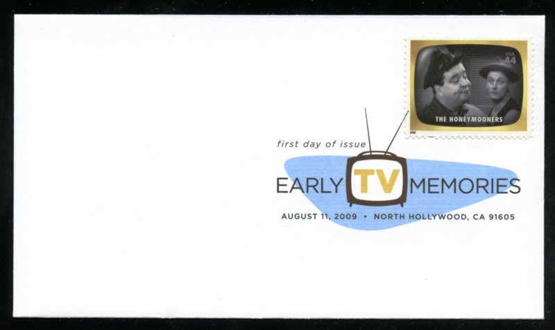 US 4414t Early TV Memories The Honeymooners UA No cachet FDC DCP