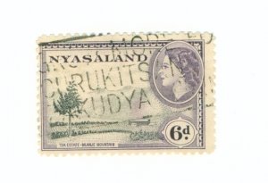 NYASALAND PROTECTORATE 104 USED BIN $1.25