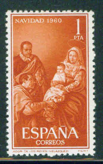 SPAIN Scott 968 MNH** 1960 Christmas stamp