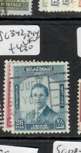 IRAQ  (P3110B)  SG  342, 344    VFU 