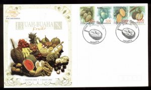 Indonesia 2002 Fruits FDC