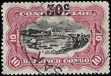 BELGIAN CONGO   #77 USED (2)