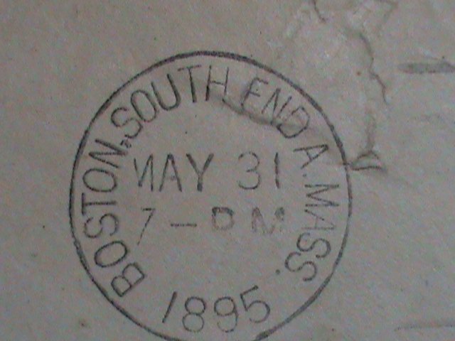 ​UNITED STATES-1893  SC#231, 248- 130 YEARS OLD-WASHINGTON COVER-FANCY CANCEL