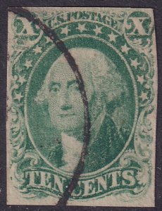 #13 Used, VF, Sound, nearly 4 margins (CV $750 - ID46303) - Joseph Luft