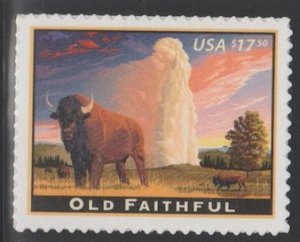 U.S. Scott Scott #4379 Old Faithful - Yellowstone National Park - Mint NH Single