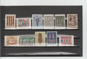 Greece  Scott#  864-875  Used  (1966 Popular Art)