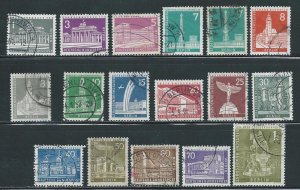 Germany West Berlin 9N120-35 Views SHORT set Used NO 136