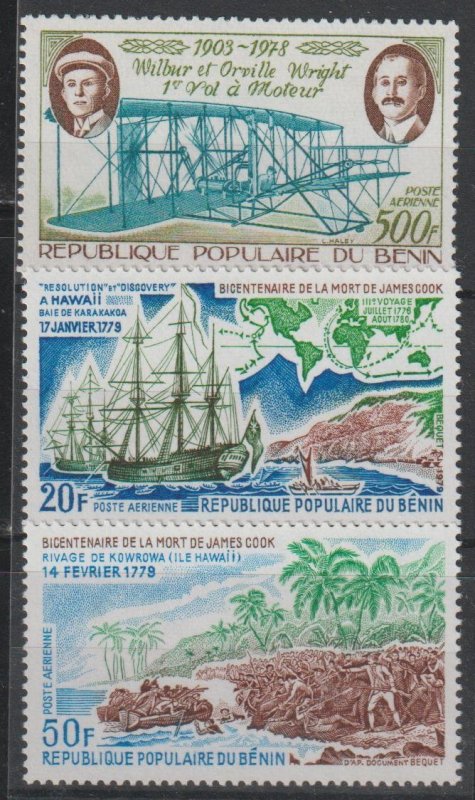 Benin SC C287-9 MNH