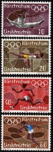 Liechtenstein # 496 - 499 MNH