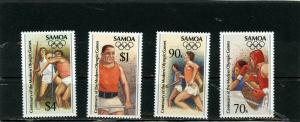 SAMOA 1996 Sc#919-922 SUMMER OLYMPIC GAMES ATLANTA SET OF 4 STAMPS MNH 