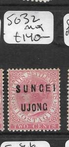 MALAYA SUNGEI UJONG (P0109B) QV 2C  SG 32  MOG