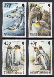 SOUTH GEORGIA 2000 King Penguins; Scott 262-65, SG 320-22; MNH